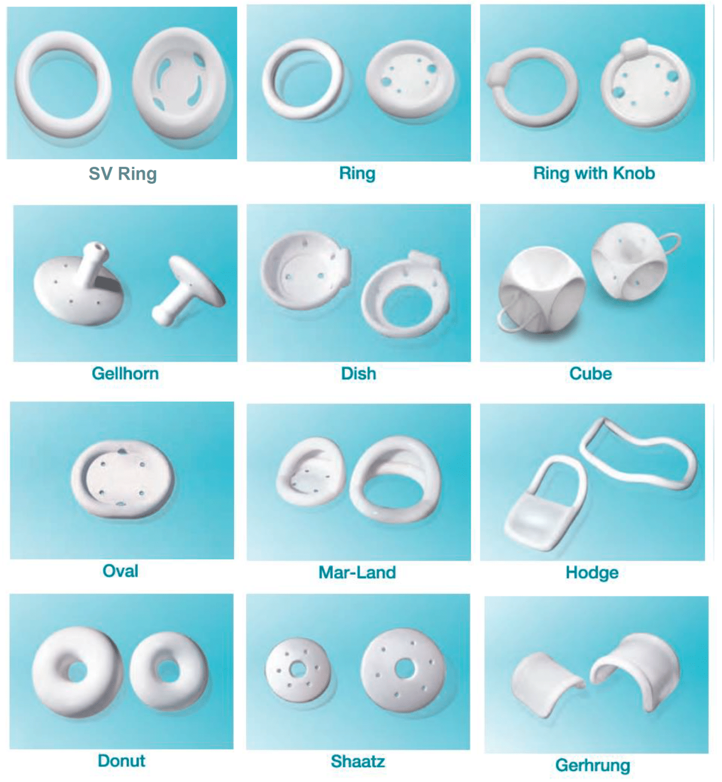 EvaCare® Silicone Pessaries Personal Med